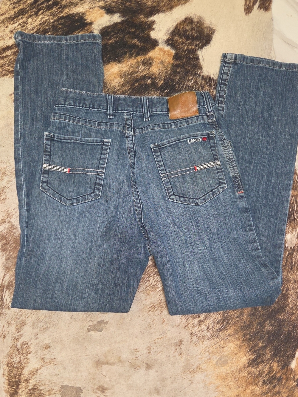 Lapco Fr Men’s Straight Fit Dark Blue Jeans 30 x 32 Fire Resistant